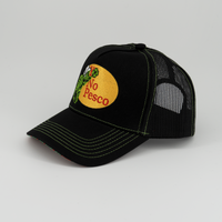 Yo No Pesco Mesh Trucker Hat / Matching Mask Bundle