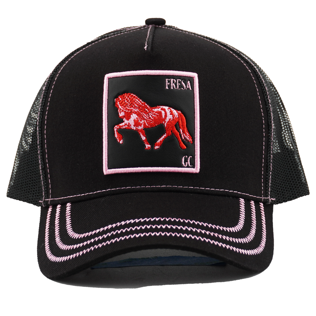 Fresa Leather Patch Cowgirl Trucker hat