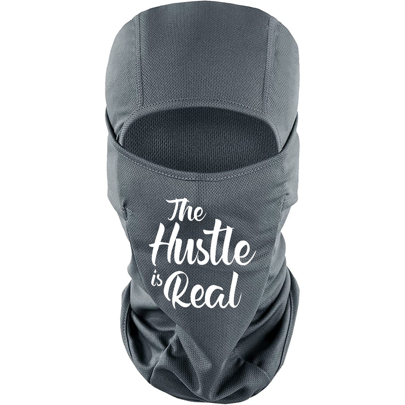 "The Hustle is Real" Lightweight Balaclava Ski mask - GCBalaclavas