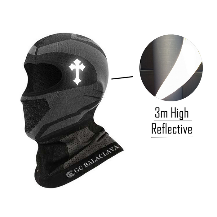 Cross Performance Signature Reflective Balaclava Ski mask - GCBalaclavas