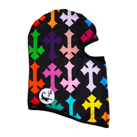 Cross Pattern Full Graphic Balaclava Ski mask - GCBalaclavas