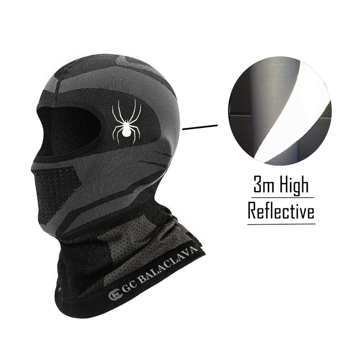 Spider Performance Signature Reflective Balaclava Ski mask - GCBalaclavas