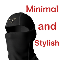 GC Italy Metal Enamel Luxury Patch Balaclava Ski Mask - GCBalaclavas