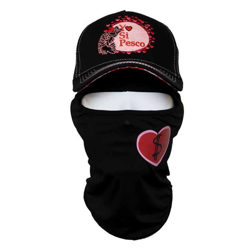 Yo Si Pesco Mesh Trucker Hat / Matching Mask Bundle(Last Batch)