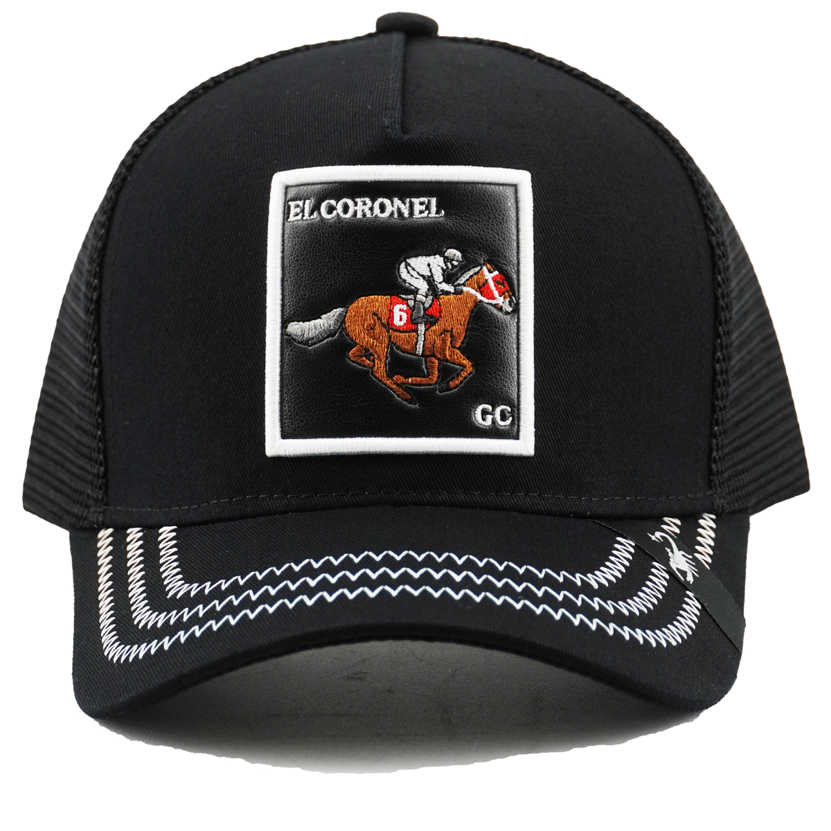 "El Coronel" Jockey Premium Trucker hat cap