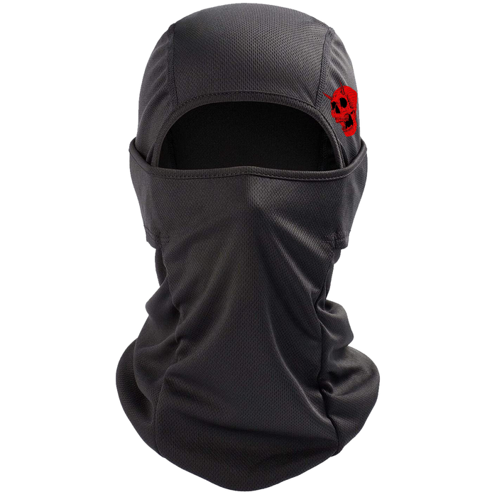 Red Horn Skull Lightweight Balaclava Ski mask - GCBalaclavas