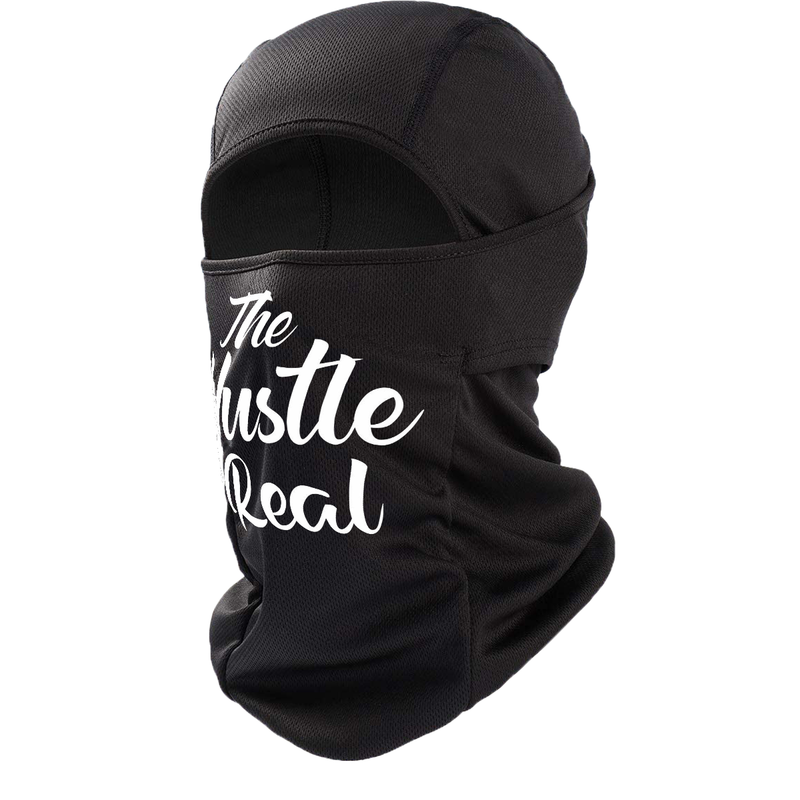 "The Hustle is Real" Lightweight Balaclava Ski mask - GCBalaclavas