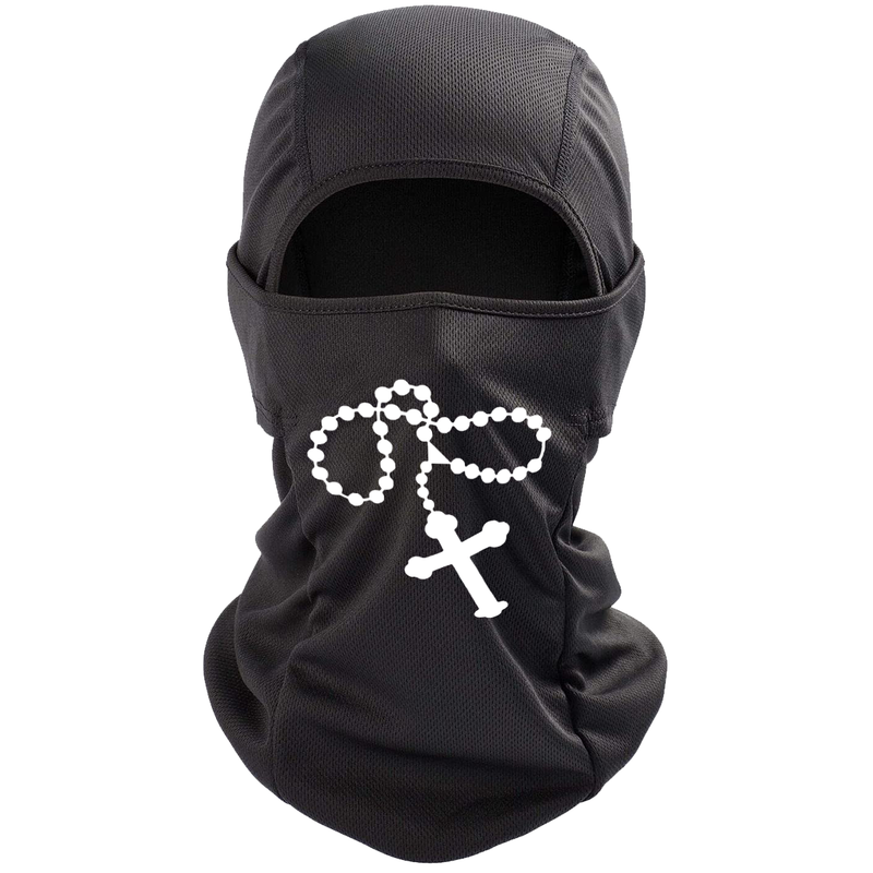 Beaded Cross Lightweight Balaclava Ski mask - GCBalaclavas