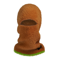 'La Lechuza by GCBalaclava Plush Balaclava Face Cover