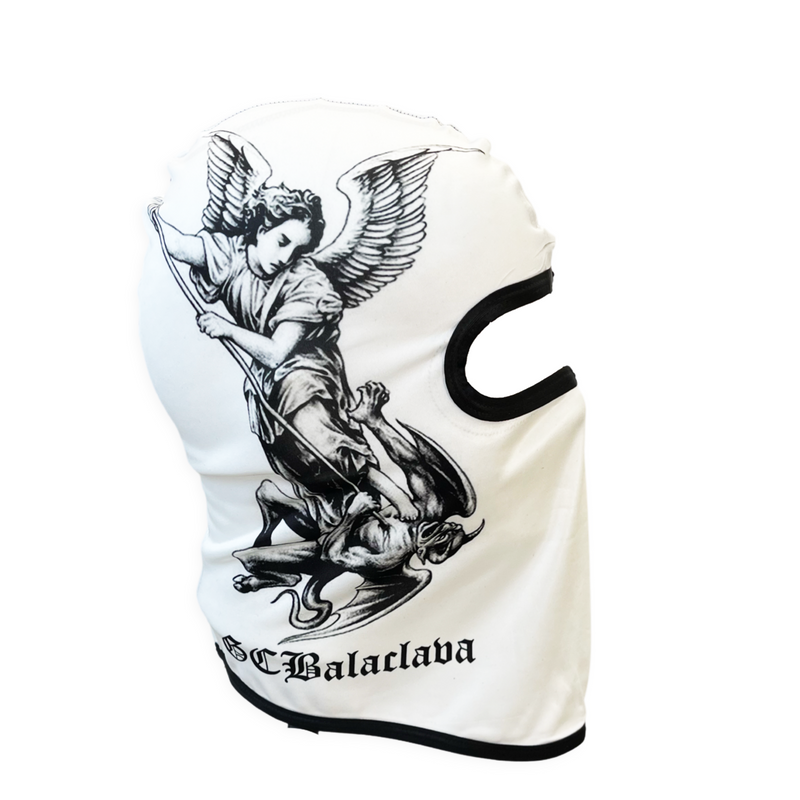 Archangel Michael Slaying Demon Full Graphic Balaclava Ski mask - GCBalaclavas